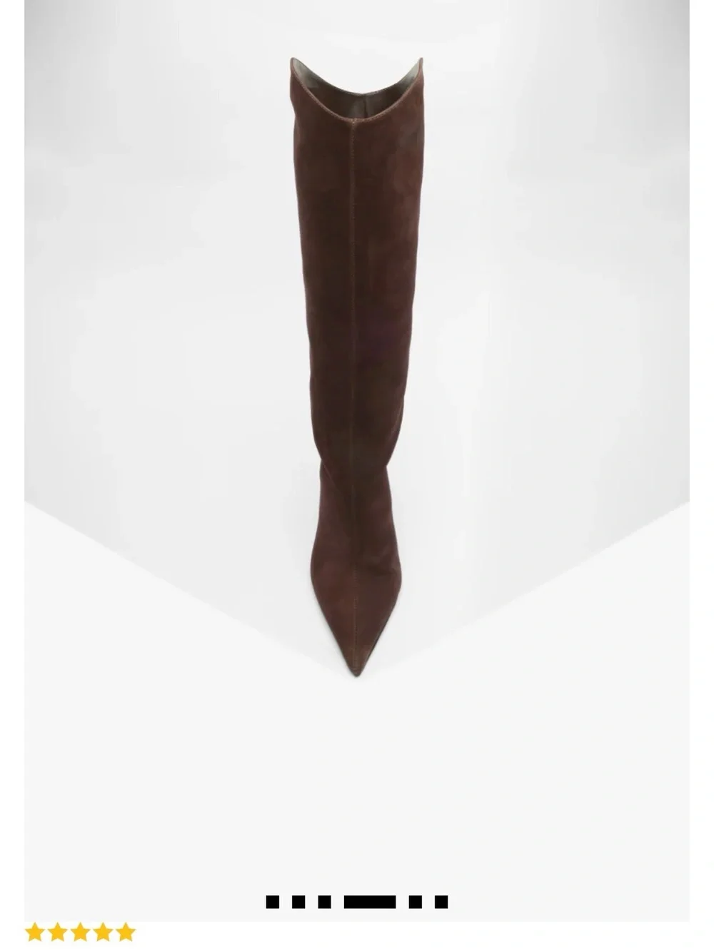 Schultz Maryana Sculpt dark chocolate knee high boots size 6